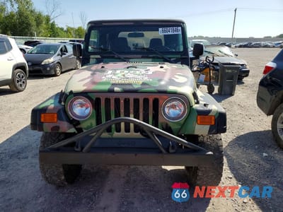 Piąte zdjęcie samochodu w środku: 2006 JEEP WRANGLER / TJ UNLIMITED VIN:1J4FA44S66P735134 - miniatura
