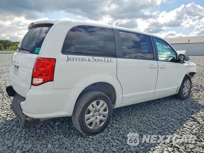 Trzecie zdjęcie samochodu z tyłu: 2018 DODGE GRAND CARAVAN SE VIN:2C7WDGBGXJR165940 - miniatura