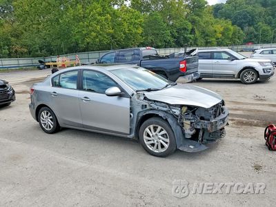 Czwarte zdjęcie samochodu z boku: 2012 MAZDA 3 I VIN:JM1BL1V89C1650660 - miniatura