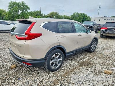 Trzecie zdjęcie samochodu z tyłu: 2017 HONDA CR-V EXL VIN:5J6RW2H80HL021110 - miniatura