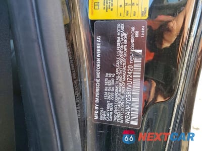 Zdjęcie 12 z 12 samochodu: 2013 BMW 128 I VIN:WBAUP7C58DVU72420 - miniatura