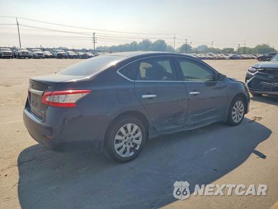 Trzecie zdjęcie samochodu z tyłu: 2014 NISSAN SENTRA SV VIN:3N1AB7AP9EY254843 - miniatura
