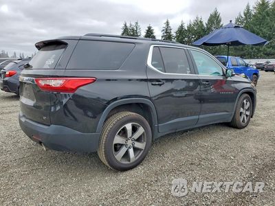 Trzecie zdjęcie samochodu z tyłu: 2019 CHEVROLET TRAVERSE LT VIN:1GNEVHKW2KJ175894 - miniatura