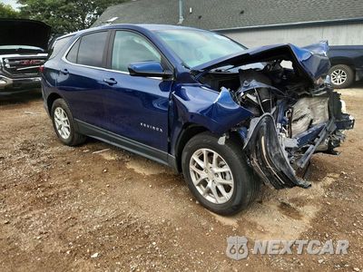 Czwarte zdjęcie samochodu z boku: 2022 CHEVROLET EQUINOX LT VIN:3GNAXUEVXNL100667 - miniatura