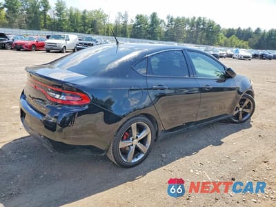 Trzecie zdjęcie samochodu z tyłu: 2014 DODGE DART GT VIN:1C3CDFEB3ED724638 - miniatura