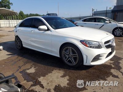 Czwarte zdjęcie samochodu z boku: 2020 MERCEDES-BENZ C 300 4MATIC VIN:55SWF8EB0LU324782 - miniatura