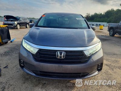 Piąte zdjęcie samochodu w środku: 2023 HONDA ODYSSEY EXL VIN:5FNRL6H67PB069547 - miniatura