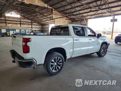 Trzecie zdjęcie samochodu z tyłu: 2020 CHEVROLET SILVERADO C1500 LT VIN:3GCPWCET2LG200699 - miniatura