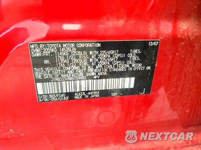 Zdjęcie 13 z 13 samochodu: 2008 TOYOTA RAV4 BASE VIN:JTMBD33V885159983 - miniatura