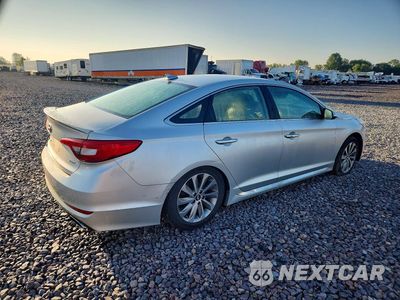 Trzecie zdjęcie samochodu z tyłu: 2015 HYUNDAI SONATA SPORT VIN:5NPE34AF5FH135512 - miniatura