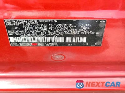 Zdjęcie 14 z 14 samochodu: 2006 TOYOTA RAV4 SPORT VIN:JTMBK32V065000069 - miniatura