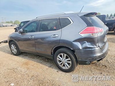 Drugie zdjęcie samochodu z przodu: 2016 NISSAN ROGUE SV VIN:KNMAT2MT7GP735295 - miniatura