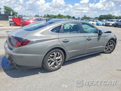 Trzecie zdjęcie samochodu z tyłu: 2022 HYUNDAI SONATA SEL VIN:KMHL14JA6NA242877 - miniatura