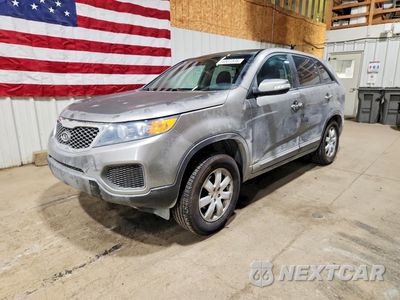 2011 KIA SORENTO LX 5XYKTCA18BG134552 - główne zdjęcie licytacji z USA - miniatura