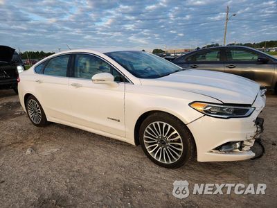 Czwarte zdjęcie samochodu z boku: 2017 FORD FUSION TITANIUM HEV VIN:3FA6P0RU1HR360553 - miniatura