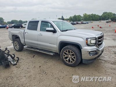 Czwarte zdjęcie samochodu z boku: 2017 GMC SIERRA K1500 SLT VIN:3GTU2NEC3HG452513 - miniatura