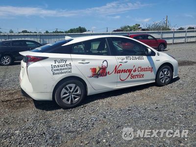 Trzecie zdjęcie samochodu z tyłu: 2017 TOYOTA PRIUS TWO VIN:JTDKBRFU0H3050442 - miniatura