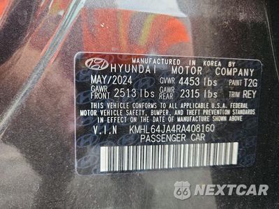 Zdjęcie 12 z 12 samochodu: 2024 HYUNDAI SONATA SEL VIN:KMHL64JA4RA408160 - miniatura