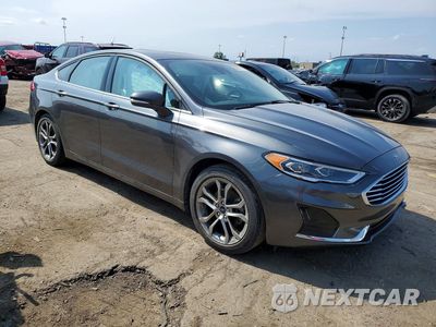 Czwarte zdjęcie samochodu z boku: 2020 FORD FUSION SEL VIN:3FA6P0CD9LR167035 - miniatura