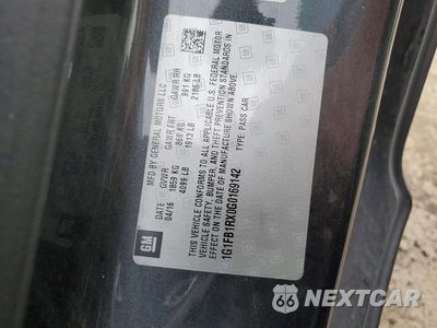 Zdjęcie 12 z 12 samochodu: 2016 CHEVROLET CAMARO LT VIN:1G1FB1RX0G0169142 - miniatura