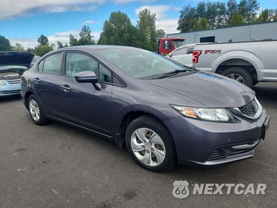 Czwarte zdjęcie samochodu z boku: 2014 HONDA CIVIC LX VIN:19XFB2F55EE269659 - miniatura