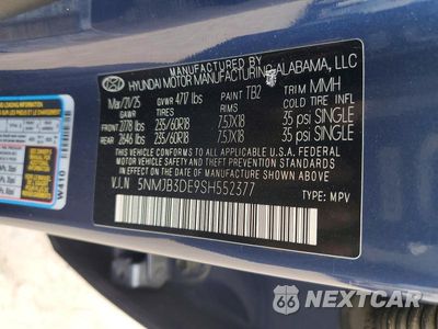 Zdjęcie 13 z 13 samochodu: 2025 HYUNDAI TUCSON SEL VIN:5NMJB3DE9SH552377 - miniatura