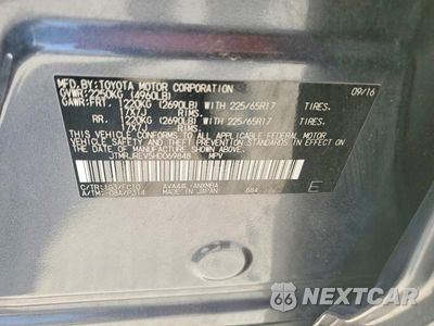 Zdjęcie 13 z 13 samochodu: 2017 TOYOTA RAV4 HYBRID XLE VIN:JTMRJREV5HD069848 - miniatura