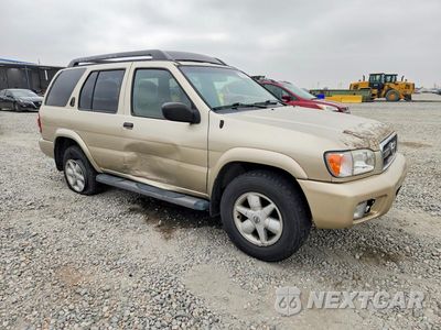 Czwarte zdjęcie samochodu z boku: 2002 NISSAN PATHFINDER SE VIN:JN8DR09Y12W701232 - miniatura