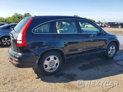 Trzecie zdjęcie samochodu z tyłu: 2010 HONDA CR-V LX VIN:5J6RE4H37AL042383 - miniatura