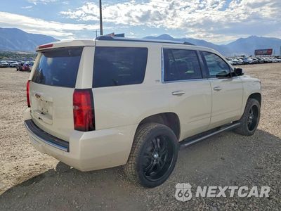 Trzecie zdjęcie samochodu z tyłu: 2015 CHEVROLET TAHOE K1500 LTZ VIN:1GNSKCKC7FR167351 - miniatura