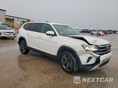 Czwarte zdjęcie samochodu z boku: 2021 VOLKSWAGEN ATLAS SEL VIN:1V2ER2CAXMC597771 - miniatura