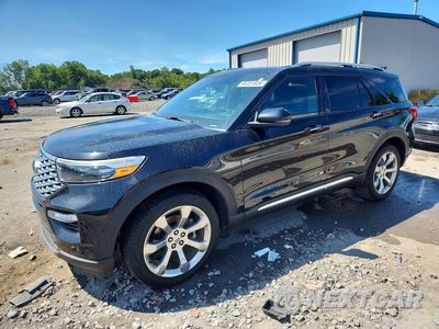 2020 FORD EXPLORER PLATINUM 1FM5K8HC6LGA06745 - główne zdjęcie licytacji z USA - miniatura