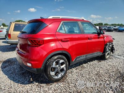 Trzecie zdjęcie samochodu z tyłu: 2022 HYUNDAI VENUE SEL VIN:KMHRC8A36NU201144 - miniatura