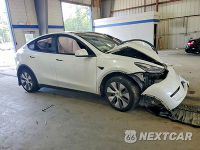Czwarte zdjęcie samochodu z boku: 2023 TESLA MODEL Y VIN:7SAYGDEE3PA108389 - miniatura