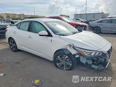 Czwarte zdjęcie samochodu z boku: 2023 NISSAN SENTRA SV VIN:3N1AB8CV5PY241804 - miniatura