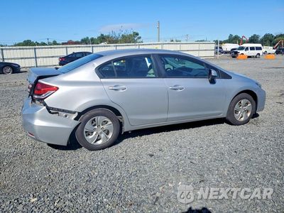 Trzecie zdjęcie samochodu z tyłu: 2013 HONDA CIVIC LX VIN:19XFB2F57DE294061 - miniatura