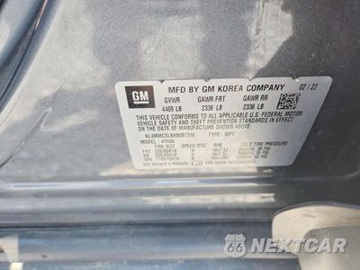 Zdjęcie 13 z 13 samochodu: 2022 BUICK ENCORE GX PREFERRED VIN:KL4MMCSL9NB097316 - miniatura