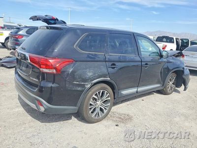 Trzecie zdjęcie samochodu z tyłu: 2017 MITSUBISHI OUTLANDER ES VIN:JA4AD2A38HZ009155 - miniatura