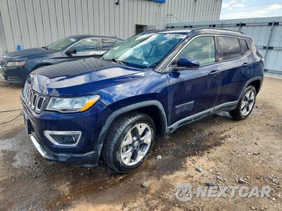 2020 JEEP COMPASS LIMITED 3C4NJDCBXLT208529 - główne zdjęcie licytacji z USA - miniatura