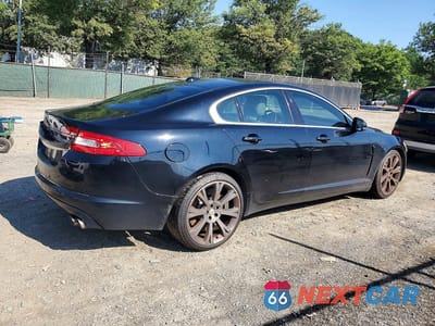 Trzecie zdjęcie samochodu z tyłu: 2010 JAGUAR XF SUPERCHARGED VIN:SAJWA0HE0AMR77383 - miniatura