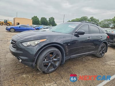 2015 INFINITI QX70 BASE JN8CS1MW1FM480941 - główne zdjęcie licytacji z USA - miniatura