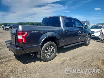 Trzecie zdjęcie samochodu z tyłu: 2018 FORD F150 SUPERCREW VIN:1FTEW1EP6JFE32848 - miniatura