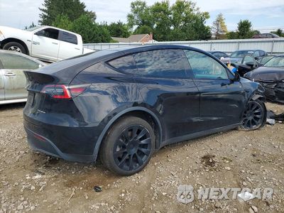 Trzecie zdjęcie samochodu z tyłu: 2021 TESLA MODEL Y VIN:5YJYGDEE0MF084287 - miniatura