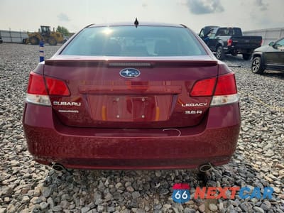 Zdjęcie 6 z 12 samochodu: 2011 SUBARU LEGACY 3.6R LIMITED VIN:4S3BMDK67B2238716 - miniatura