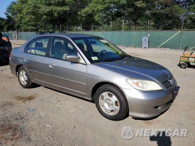 Czwarte zdjęcie samochodu z boku: 2004 HONDA CIVIC HYBRID VIN:JHMES96674S010128 - miniatura