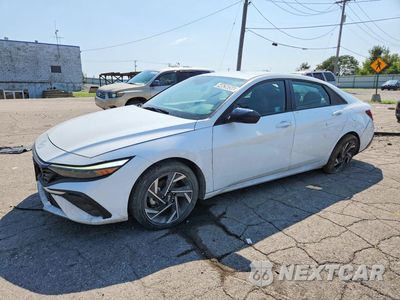 2025 HYUNDAI ELANTRA HYBRID SEL SPORT KMHLM4DJ2SU148623 - główne zdjęcie licytacji z USA - miniatura