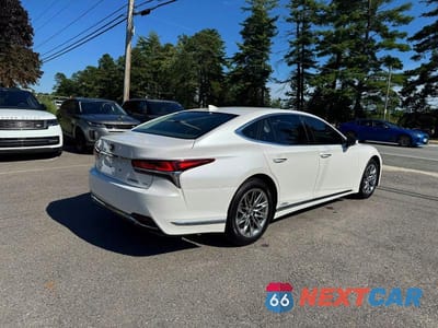 Trzecie zdjęcie samochodu z tyłu: 2018 LEXUS LS 500H VIN:JTHCY1FF7J5001057 - miniatura
