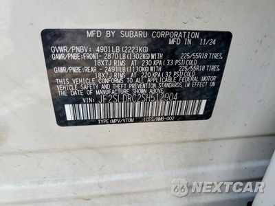 Zdjęcie 13 z 13 samochodu: 2025 SUBARU FORESTER LIMITED VIN:JF2SLDRC2SH512904 - miniatura