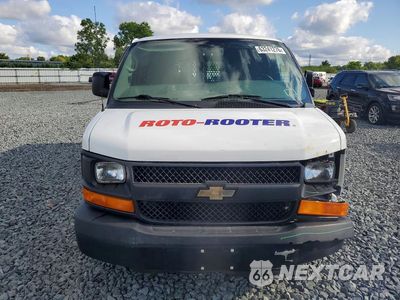 Piąte zdjęcie samochodu w środku: 2014 CHEVROLET EXPRESS G1500 VIN:1GCSGAFX4E1145316 - miniatura