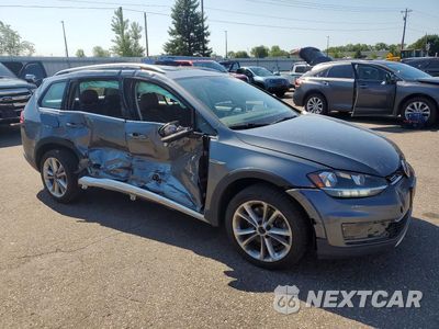 Czwarte zdjęcie samochodu z boku: 2019 VOLKSWAGEN GOLF ALLTRACK S VIN:3VWH17AU9KM509706 - miniatura